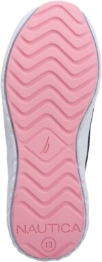 Nautica Kids Youth Sneaker Athletic Slip-On Bungee Running Shoes Boy - Girl Little Kid-Big Kid-Neave Molded-Red Mono Black - Image 5