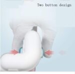 Bed Rails For Toddlers, Vertical Lifting Foldable Bed Guardrail Crib Bed Rails Guard, with Double Lock, Made of Mesh, Airflow is Not Restricted, Storage Design, Fits Most of Beds, - Image 5