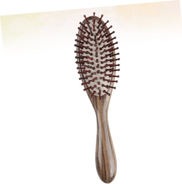 MAGICLULU Baby Shower Brush Wood Comb Hairbrushes Natural Bristle Brush Scalp Massage Brush Scalp Comb Massage Comb Hair Brush Bristle Paddle Brush Detangling Brush Hair Care Hair Comb - Image 7