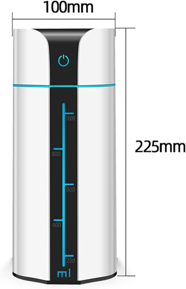 QYZL Mini Cool Mist Humidifiers,Quiet Humidifier with Night Light,Humidifier Air Purifier with Color Night Light for Home Bedroom Baby - Image 7