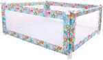 FOGUO Extra Long Safety Bed Rails for Toddlers, Bed Rail Guard for Crib, Vertical Lifting with Double Lock, Made of Mesh, for Kids Twin, Double, Queen & King Size, 4 Sides