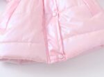 Kids Winter Hooded Jacket, Baby Girls Boys Padded Fleece Snowsuit Outerwear Warm Windproof Faux Fur Hoodie Coat with Pockets 2 3 4 5 6 7 8 9 10 Years - Image 5