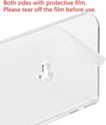 Hedume 6 Pack Nail Polish Rack Wall Mounted Shelf with Removable Anti-slip End Inserts, Nail Polish Wall Rack Shelves, Clear Acrylic Nail Polish Organizer Display for 70-90 Bottles - Image 5