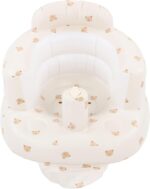 Inflatable Baby Seat, Baby Shower Chair Floor Seater Gifts Infant Back Support Sofa for Home Playing Dining Bathing Traveling - Image 6