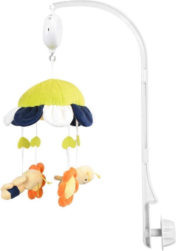 Baby Mobile Holder, Adjustable Holder DIY Toy Decoration Hanging Arm Bracket Bed Stent Set Nut Screw - Image 3