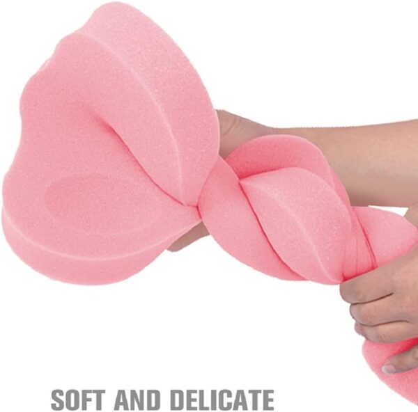 Baby Bath Sponge Quick Drying Comfy Foam Support Anti-Skid Natural Soft Bathing Cushion Newborns Mats - Image 3