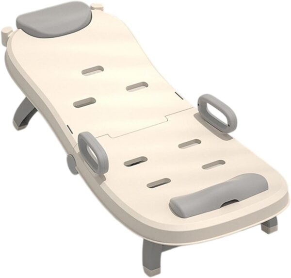 Toddler Shampoo Chair, Adjustable Hair Washing Lying Seat for Kids, Portable Baby Shampoo Recliner, Foldable Toddler Head Hair Rinser, Comfortable Head Rest for Boys and Girls for Easy Bathing - Image 9