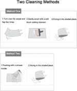 Insun Velvet Round Area Rug Indoor Soft Fluffy Nursery Floor Mat Home Décor - Image 3