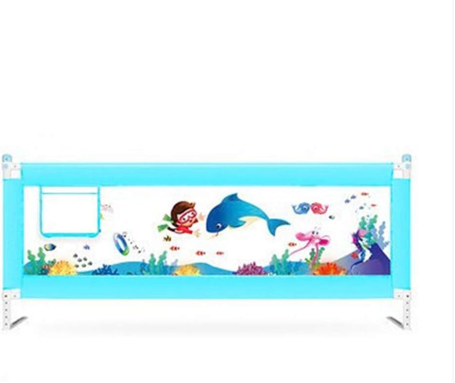 51gvB2wGtAL._AC_SL1001_.jpg Bed Rails For Toddlers, Vertical Lifting Foldable Bed Guardrail Crib Bed Rails Guard, with Double Lock, Made of Mesh, Airflow is Not Restricted, Storage Design, Fits Most of Beds, - Image 1