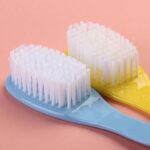 Newborn Caps Brush Soft Hair Brush Hair Comb Set Travel Hair Comb For Baby Toddler Bathing Head Massage - Image 6