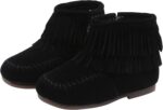 Kids Baby Shoes Clearance Little Boy Dress Shoes Infant Winter Girls's Boots Toddler Fringe Tassel Ankle Boots Baby Snow Boots Warm Shoes - Image 2
