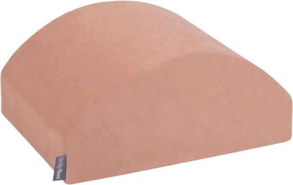 KiddyMoon Foam Playground Velvet For Kids With Round Ballpit (200 Balls ∅ 7Cm/2.75In) Soft Obstacles Course And Ball Pool, Made In EU, Desert Pink:Dark Turquoise/Pastel Beige/Greygreen/Salmon Pink - Image 9