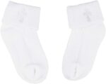 LACOFIA Baby Girls Anti-Slip Soft Sole Slipper Shoes Prewalkers White - Image 4