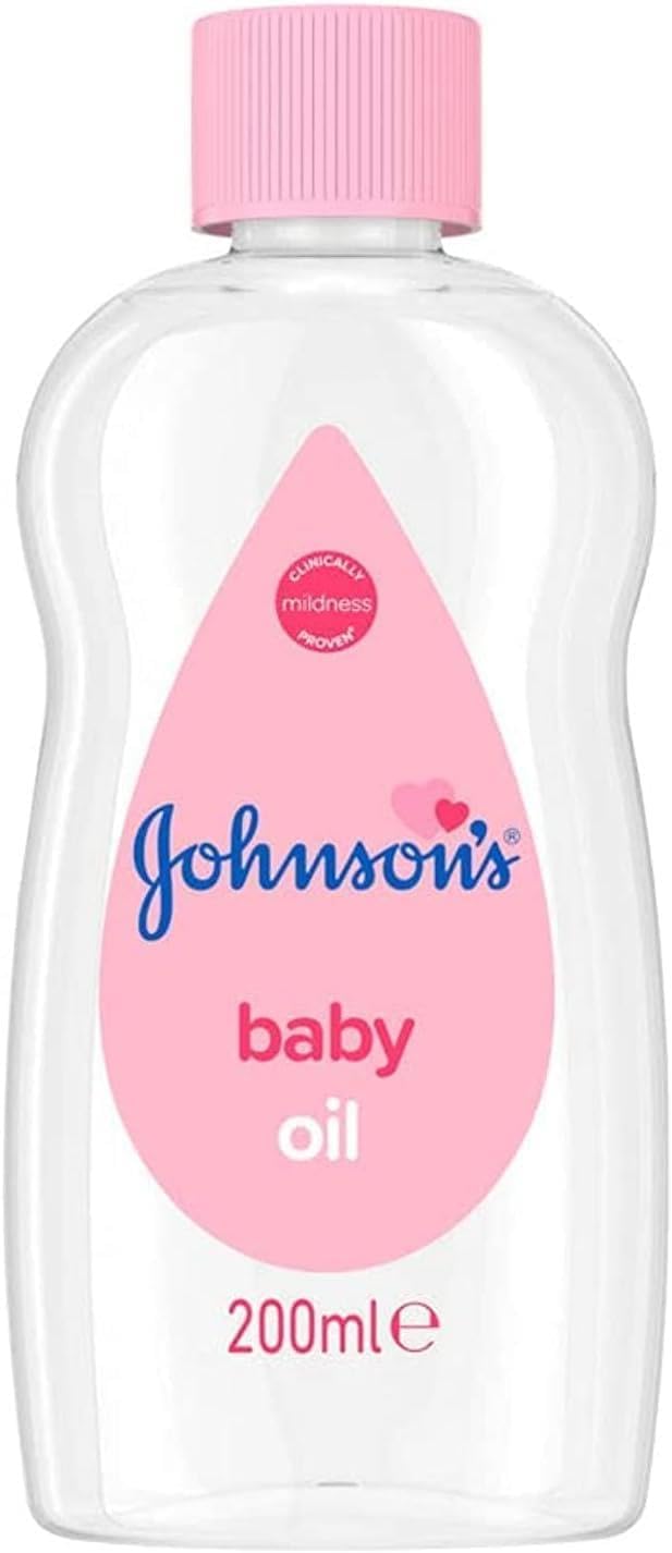 51nbgrvXPBL._AC_SL1427_.jpg Johnson's Pure & Gentle Baby Oil 6 x 200ml - Image 1