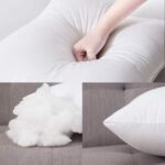 MIULEE Cushion Inserts 30cm x 50cm, Throw Pillow Insert for Sofa/Bed, Decorative Cushion Inner Pads, White Cushion Filler, Rectangle Pillow Stuffer, 12 x 20 Cushion Insert 2 Pack - Image 3