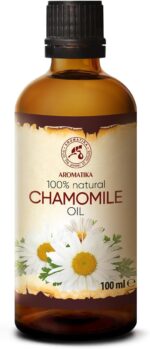 Chamomile Oil 100ml - Matricaria Chamomilla - Natural Chamomile Blossom Oil Extract - Carrier Oil - Base Oil - Care for Face - Nails - Hands - Hair - Massage - Body Care