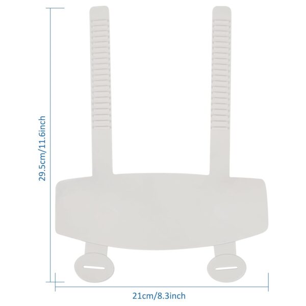 Universal Pee Deflector for Toilet Seat with Toilet lid Lifter, Toilet Splash Guard Prevents Kids and Adult from Peeing Splash Size 11.5 * 8.3” (1PC) - Image 2