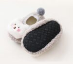 FedMois 3 Pairs Baby Boys Girls Non-Skid Indoor Fuzzy Slipper Shoes Socks Winter Warm - Image 6