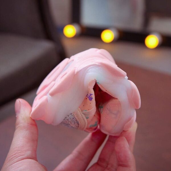 Kids Light Up Shoes Boys Girls Breathable Cute Fashion Flashing Sneaker Toddler Athletic Running First Walking Shoes Baby Boy Light Up Shoes Size 5 Light Up Kids Shoes Girls Toddler - Image 4