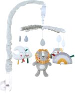 Musical Cot Mobile - Nursery Toddler Cot Mobile with Plush Dolls | Easy to Install Soft Cover Design Boys Girls Bed Decoration for Bedroom, Children Room