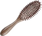 MAGICLULU Baby Shower Brush Wood Comb Hairbrushes Natural Bristle Brush Scalp Massage Brush Scalp Comb Massage Comb Hair Brush Bristle Paddle Brush Detangling Brush Hair Care Hair Comb