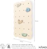 MAMOI® Climbing wall for kids, Wooden frame for toddlers, Play equipment with rock holds for toddler, Indoor baby and childrens frames from age 3 years old - Image 3