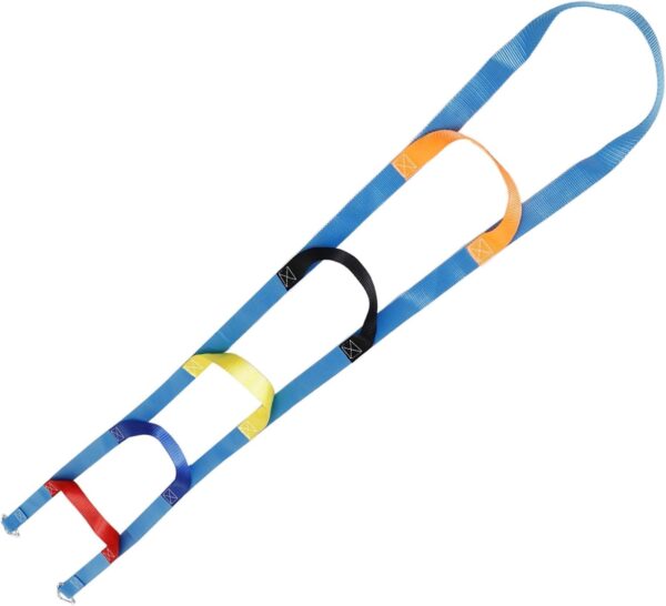 TOYANDONA 3pcs Webbing Climbing Ladder Climber Attachment Climbing Rope for Children Hanging Rope Ladder for Outdoor Children Climbing Ladder Rope Ladder for Indoor Climbing Ribbon - Image 4