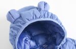 Baby Boys Girls Winter Coats Toddler Bear Hoods Down Jacket Infant Kids Dinosaur Light Puffer Padded Outwear - Image 3