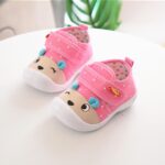 SHOBDW Boys Shoes, Baby Girls Cute Cartoon Anti-Slip Soft Sole Squeaky Sneakers Infant Kids Hook Loop Shoes Gifts - Image 2