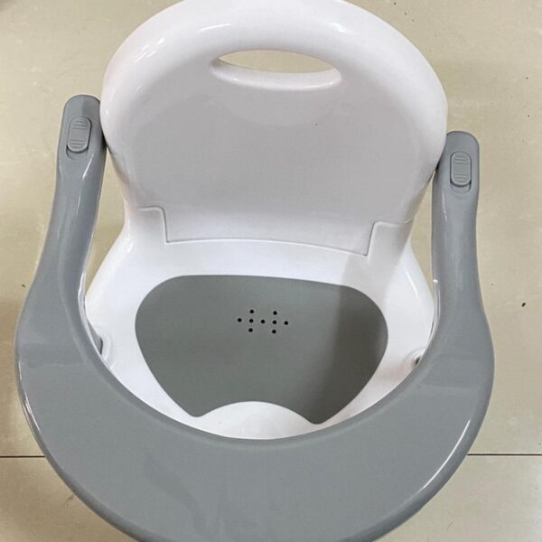 Baby Bath Chair, Anti-Slip Baby Shower Chair, Surround Bathroom Seats with Secure Suction Cups for Baby 6-18 Months - Image 6