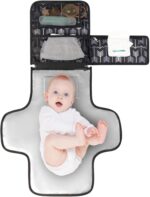 demaxiyad Portable Changing Mat,Foldable Babies Diaper Changing Pad Babies Changing Mat - Waterproof Portable Diaper Changing Station Diaper Changer Travel Bag - Image 8