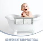 TOPBATHY Bath Kneeler with Elbow Rest Pad Set, Quick-Drying Anti-Skid Kneeling Pad and Elbow Support for Baby Bathing Time Bathtub Kneeling Cushion Mats with Storage Bag for Bathroom Kneeling - Image 3