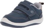 Stride Rite 360 Baby Boys Keaton Anti-Microbial Dual Width Insole Athletic Sneaker, Blue, 1 UK Child
