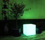 Mr.Go 12-inch Rechargeable Magic LED Light Cube Stool with Remote Control Fun Mood Lamp Soothing Night Light Decorative Lighting for Home Kids Bedside Bedroom Nightstand Nursery Pool Party - Image 5