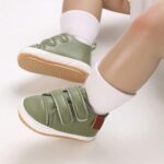 Toddler Baby Boys Girls PU Leather Sneakers Non-Slip Rubber Sole Shoes Infant Toddler First Walking Loafers Flat𝘀 Baby Shoes Socks Baby Girls Clothes 18 24 Months Toddler Shoes - Image 4