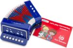 New Classic Toys Accordion with Music Book for Toddlers 3 Years Old Boys and Girls Baby Gifts, Kids Musical Instruments for Childrens Three Year Old - Image 3