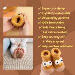 Toddler Warm Sock Shoes Boys Girls Cute Baby Walking Shoes Kids Soft Sole Non Slip Booties Autumn Winter Spring - Image 4