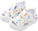 Baby Sandals Boys Water Beach Shoes Sneakers Newborn Trainer Mesh Non-Slip Soft Sole Flats Infant Canvas Sneakers Toddler Prewalker Crib First Walking Shoes