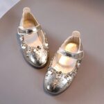 Girls Sandal Shoes Flower Shoes Hollow Flower Shoes Sandals Soft Sole Princess Sandals Non Slip Baby Shoe Socks - Image 3