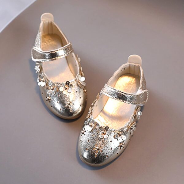 Girls Sandal Shoes Flower Shoes Hollow Flower Shoes Sandals Soft Sole Princess Sandals Non Slip Baby Shoe Socks - Image 3