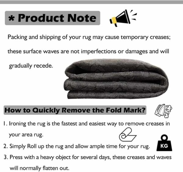 HB.YE Dinosaur Kids Round Play Rugs for Childrens Bedroom, Toddler Decorative Nursery Rug Mat with Non-slip Grip 120x120cm - Image 7