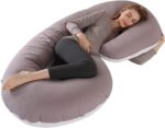 Pregnancy Pillows for Sleeping Full Body Pillow C-Shaped Pregnancy Pillow Maternity Side Sleeping Pillow Support for Back Hips Legs Belly for Maternity Women