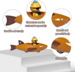 MIFKLMV Oc-tonauts Vehicle Toys Captain-Barnacles Figures, Toy Boat Ornaments Deluxe Car Shipe, Ocean Vehicle, Characters Detachable Playset Gift for Children Boy Girl - Image 3