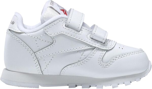 Reebok Unisex Baby Cl Lthr 2v Sneaker, White Carbon Vecblu, 5.5 UK Child - Image 2
