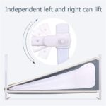 JAVPTAV Sturdy Baby Bed Rail With Child Lock, Vertical Lift Protective Fence Sleep Crib Rail For Toddler And Infant (Size : 150cm) - Image 8
