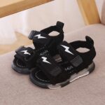 Apparel Sport Sandals Light Shoes Boys Led Luminous Run Children Baby Baby Shoes Boys Casual Boots Size 4 - Image 6