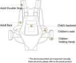 Kids Safety Harness - Leash Backpack, Toddler Belt Accessories | Secure Harness Safe Motorcycle Rides, Protective Strap, Kid Safety Belt, Child Safety Support Vest for Indoor Outdoor Picnic Travel - Image 6