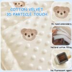 ENAZKLADB Cot Bumper Breathable Crib Bumper Baby Cot Liners Cot Bumpers For Cot Bed Padded Cot Bumper Cotbed Bumper For One Side Baby Cot Bumpers Crib Rail Cover Baby Crib Bumper - Image 3