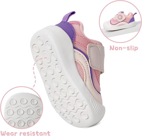 MASOCIO Baby Boys Girls Shoes First Walking Shoes Infant Toddler Trainers Anti-Slip Shoes - Image 5