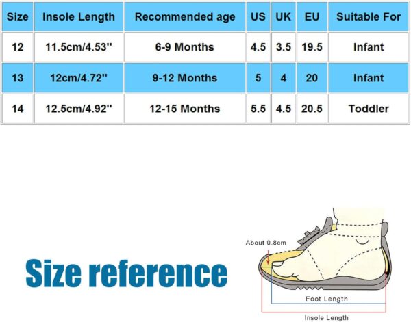 Baby Booties Boy Clearance Winter Warm Snow Boots Infant Soft Sole Crib Pram Prewalker Fleece Crib Shoes Warm Boots Anti-Skid Sole Ankle Premium Booties - Image 5